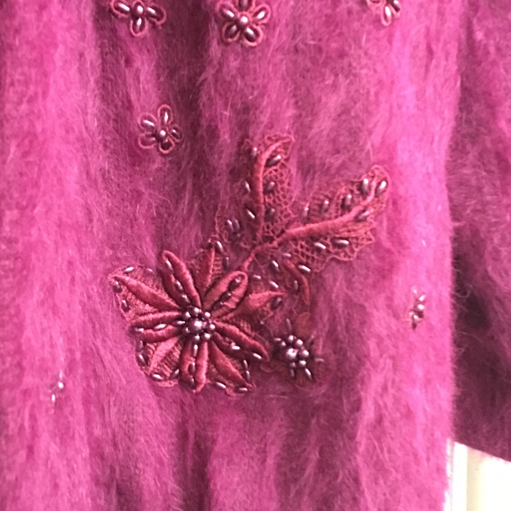 Angora sweater